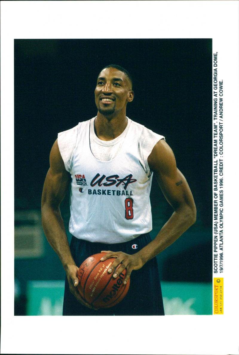 Scootie Pippen - Vintage Photograph