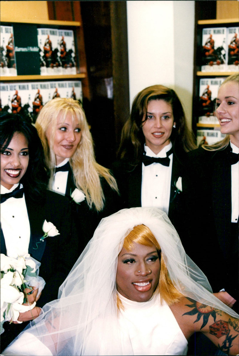 Remember when Dennis Rodman wore a wedding dress?