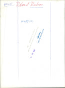 Roland Rahm, Swedish basketball player. - Vintage Photograph