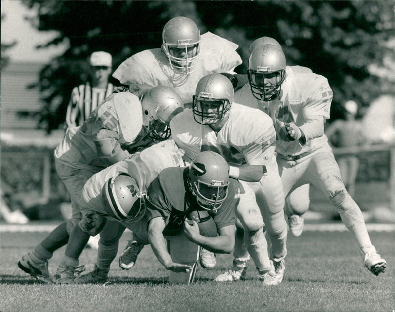 American Football - Vintage Photograph