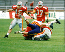 American Football - The finals of American football - Vintage Photograph