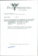 American Football at Stockholm Stadium - Vintage Photograph