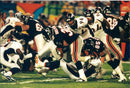 American Football Superbowl (Denver Broncos vs. Atlanta Falcons) - Vintage Photograph