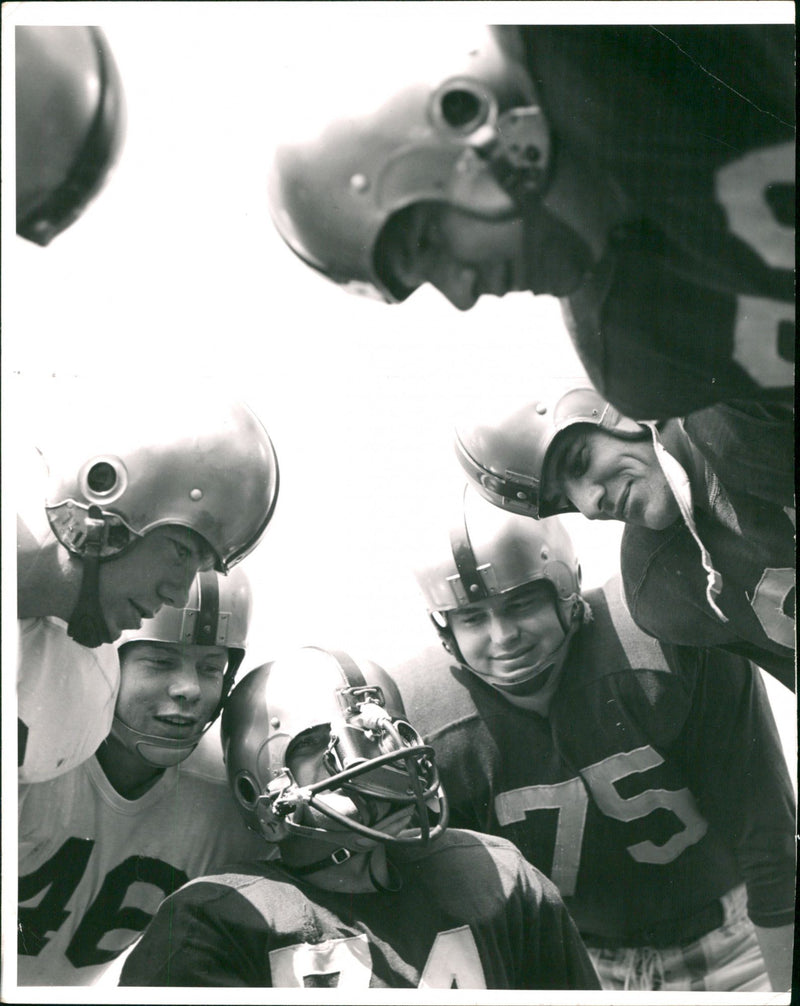 American Football - Vintage Photograph