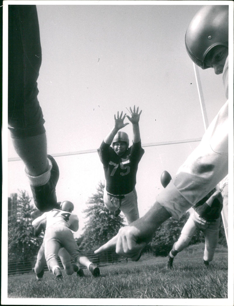 American Football - Vintage Photograph