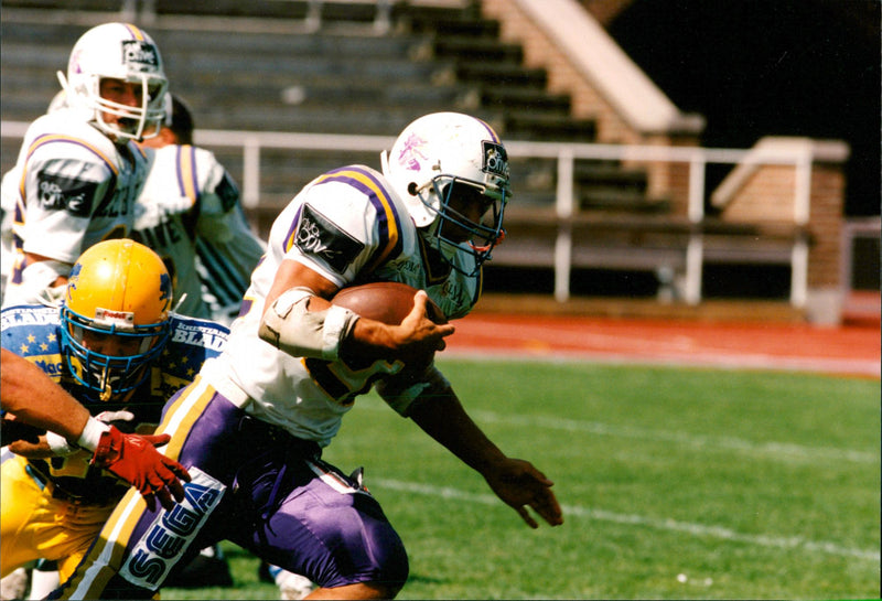 SM Final in American Football. - Vintage Photograph