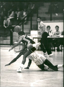 Bo Alvin Dukes, American basketball player. - Vintage Photograph