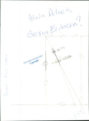 Alvin Dukes together with Göran Eriksson. - Vintage Photograph