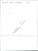 Joon-Olof Karlsson is a Södertälje basketball player. - Vintage Photograph