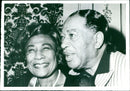 Ella Fitzgerald and Duke Ellington. - Vintage Photograph
