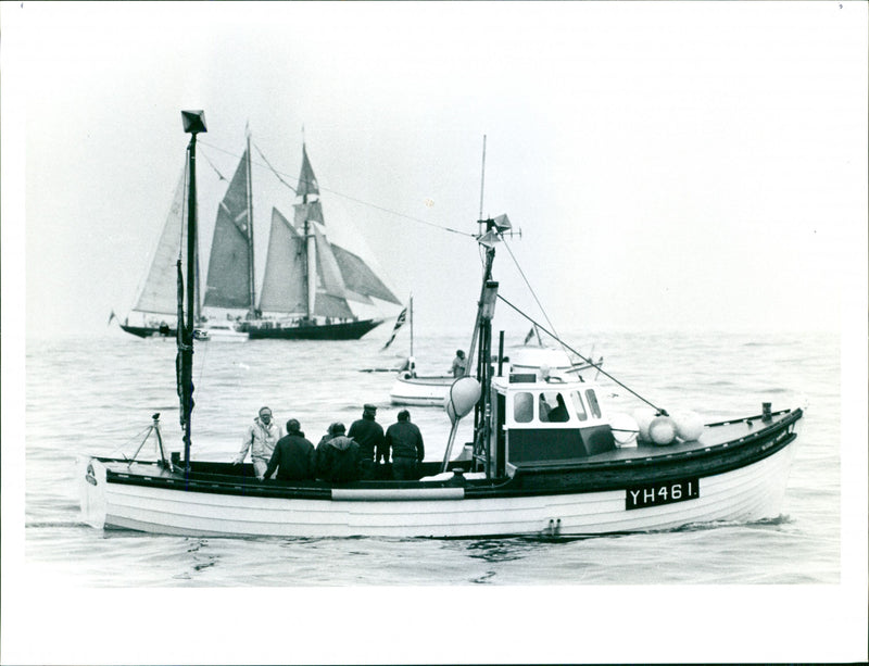 Tall Ships Race - Vintage Photograph