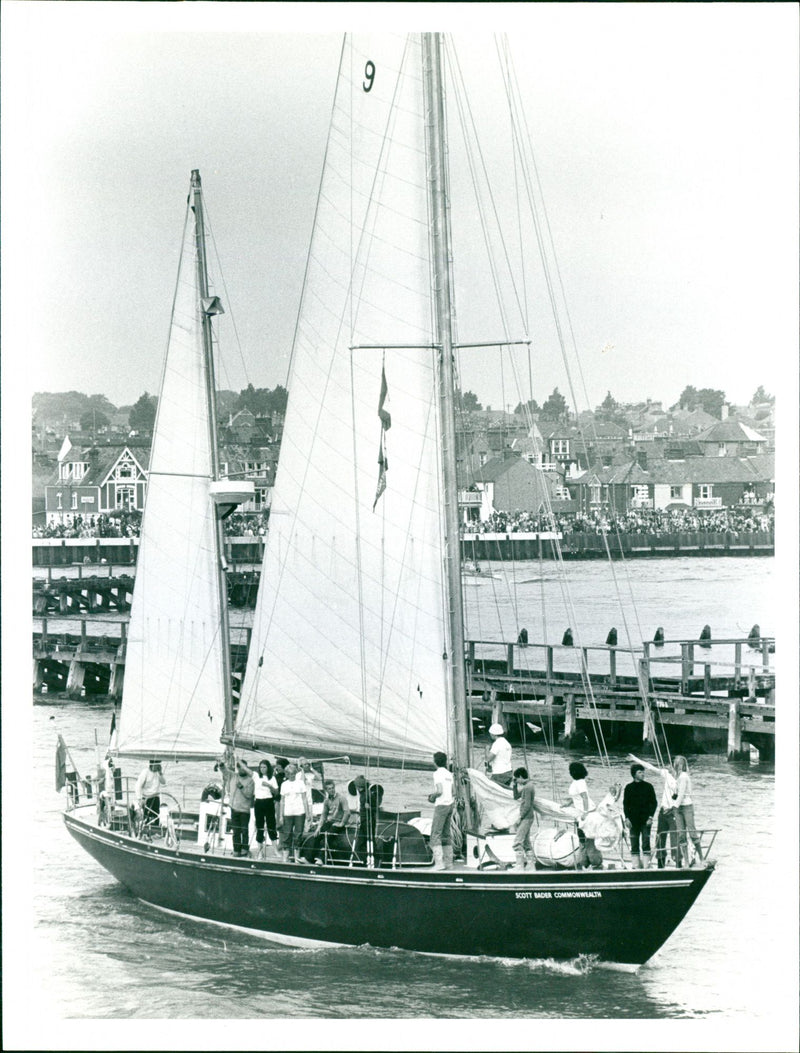 Tall Ships Race - Vintage Photograph