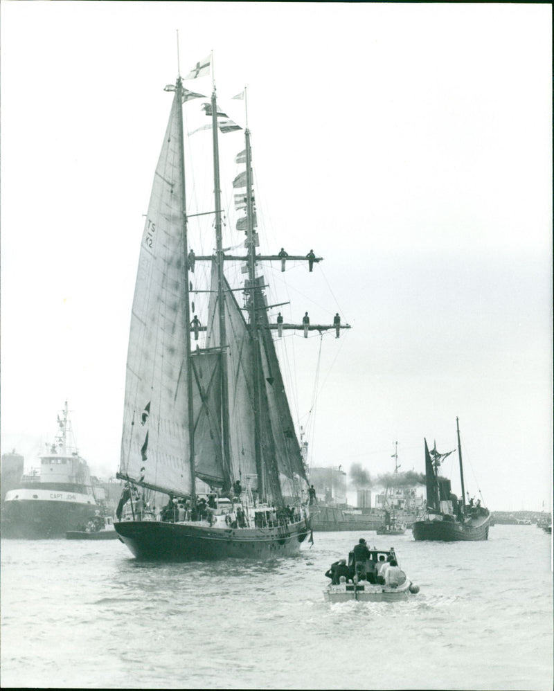 Tall Ships Race - Vintage Photograph