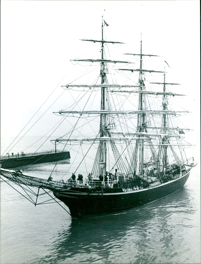 Tall Ships Race - Vintage Photograph