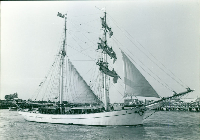 Tall Ships Race - Vintage Photograph