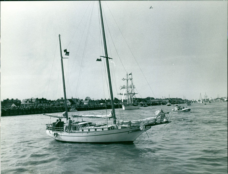 Tall Ships Race - Vintage Photograph