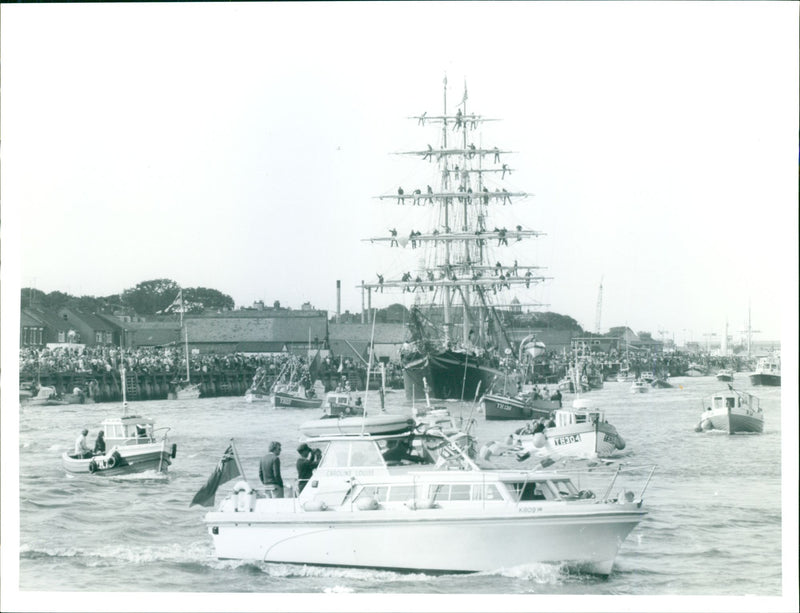 Tall Ships Race - Vintage Photograph