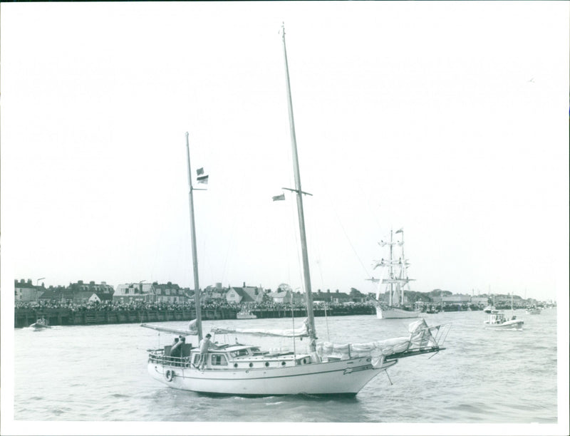 Tall Ships Race - Vintage Photograph