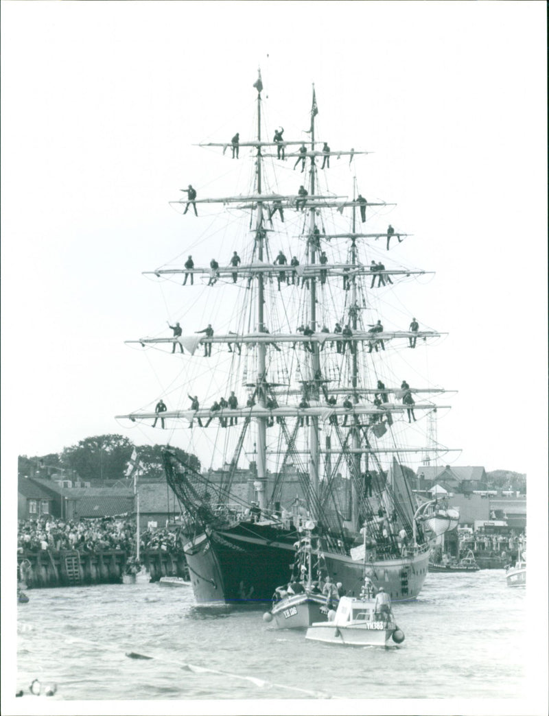 Tall Ships Race - Vintage Photograph