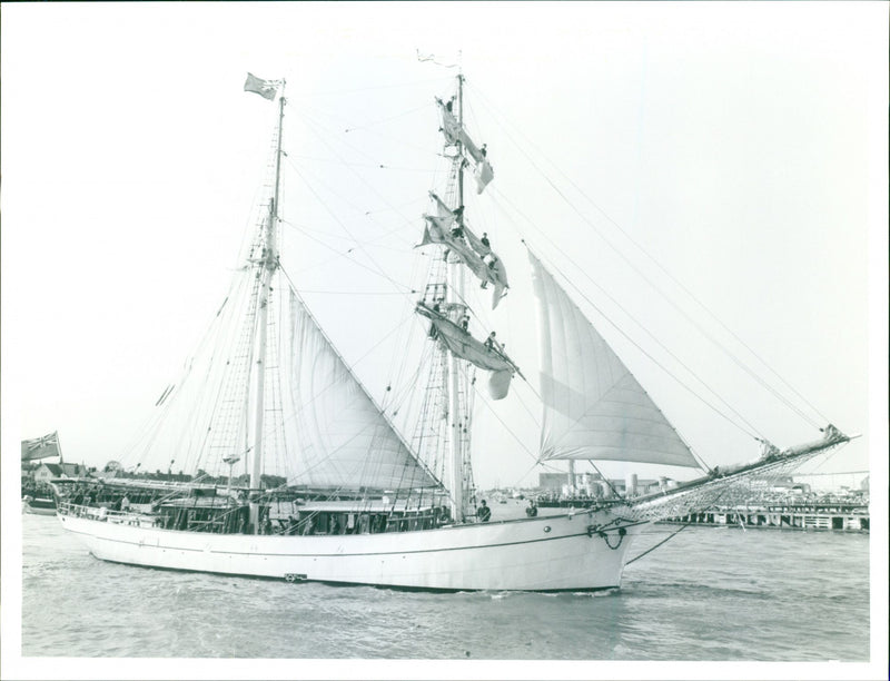 Tall Ships Race - Vintage Photograph