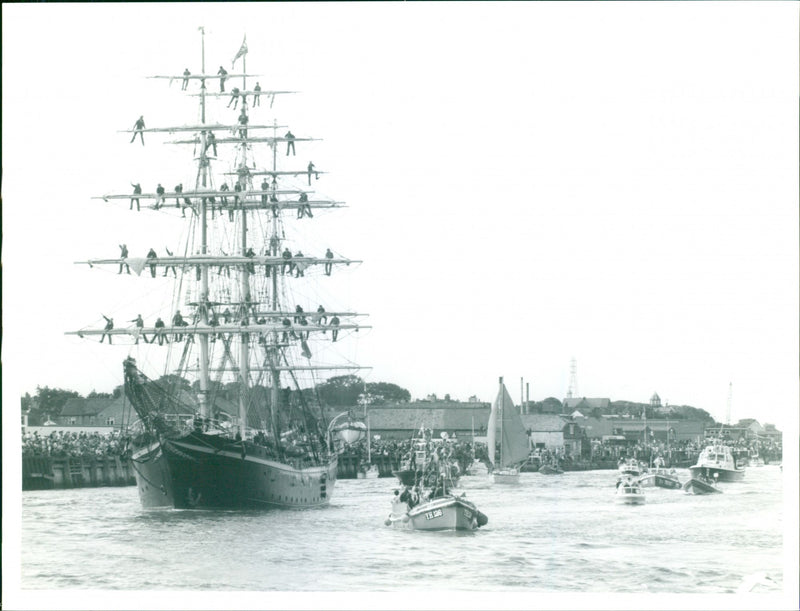 Tall Ships Race - Vintage Photograph