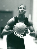 Chapman Roosevelt, Alviks Basketball Player - Vintage Photograph