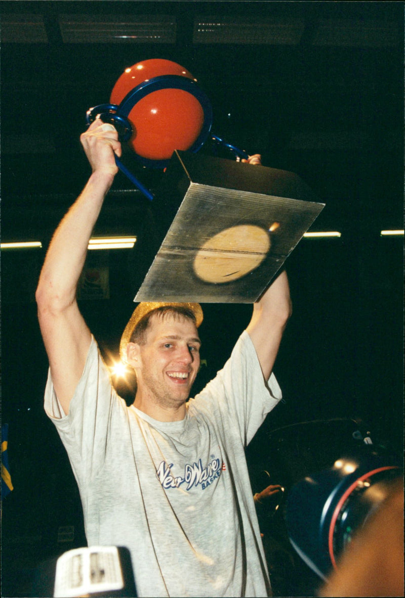 Basketball Final: New Wave - Sodertalje - Vintage Photograph