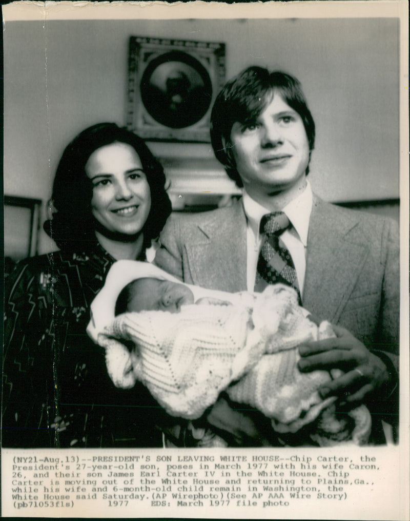 Chip Carter and Family - Vintage Photograph