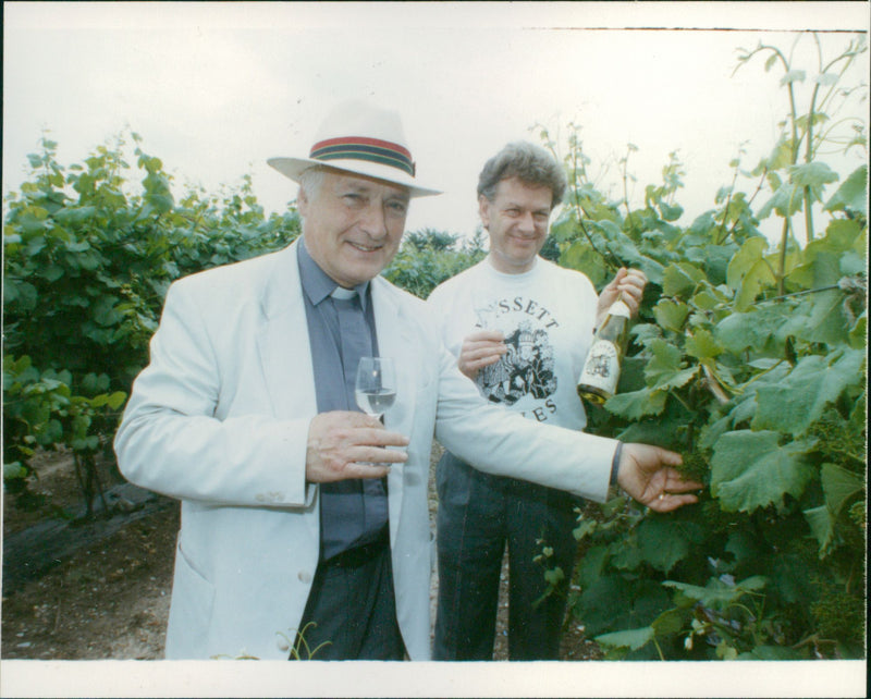 Rev. Paul Burbridge with Jonathan Craft - Vintage Photograph