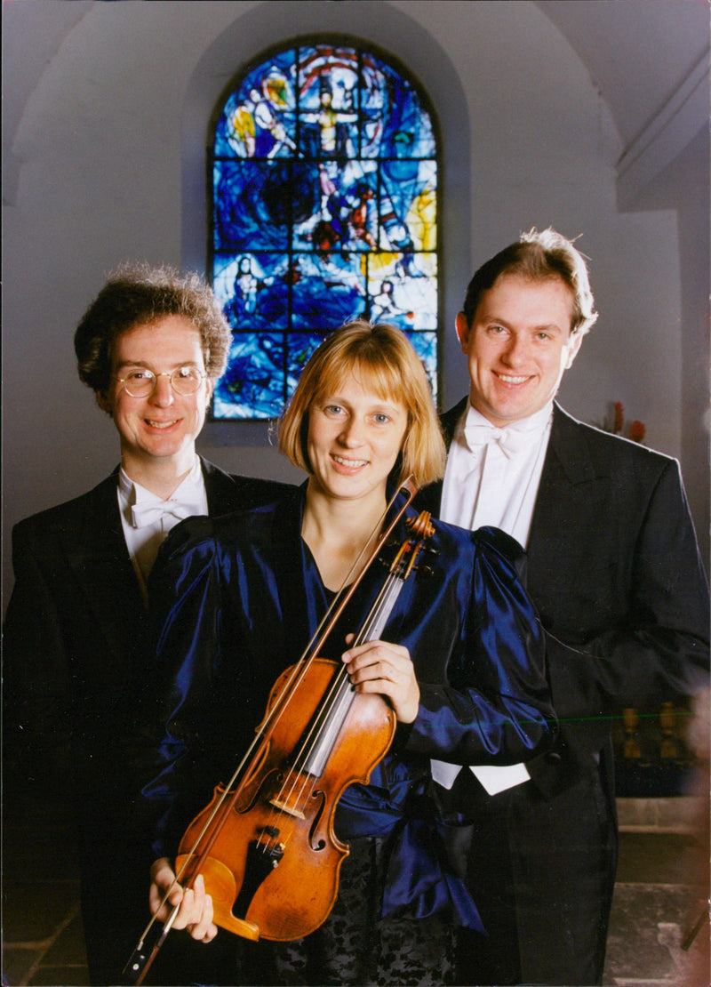 Chagall Piano Trio - Vintage Photograph