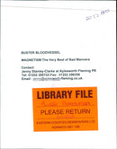 Buster Bloodvessel - Vintage Photograph