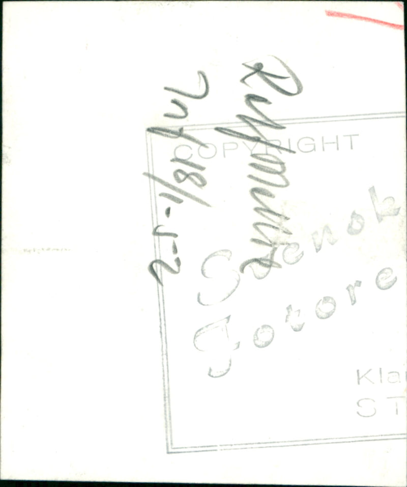 Blaudade Storketer : Bil - Vintage Photograph