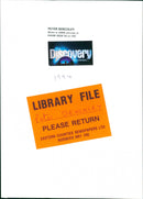 Writer of Jaws and host of Sahrk Week 94 Peter Benchley - Vintage Photograph