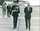 Sir Edmund Bacon with Prince Philip, Duke of Edinburgh - Vintage Photograph