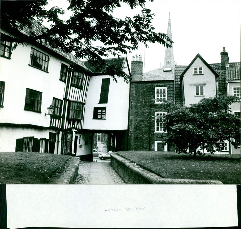 Roads and Streets, Tombland Alley - Vintage Photograph