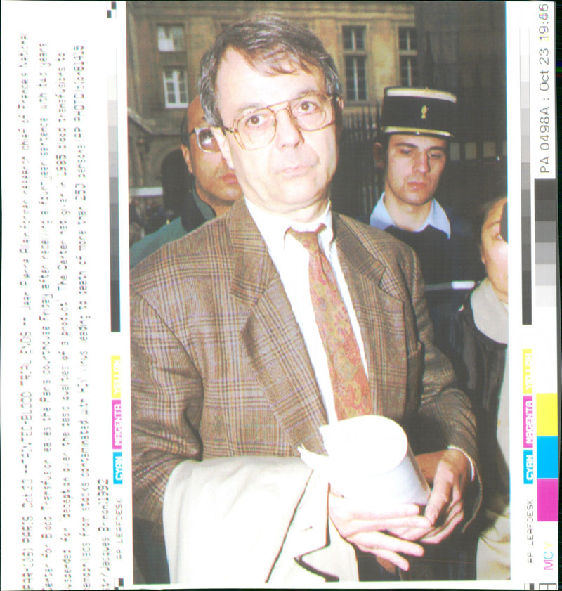 1992 JEAN PIERE ALLAINALLAIN SARACHO FRANCES JACCUES BRNON PAES COT - Vintage Photograph