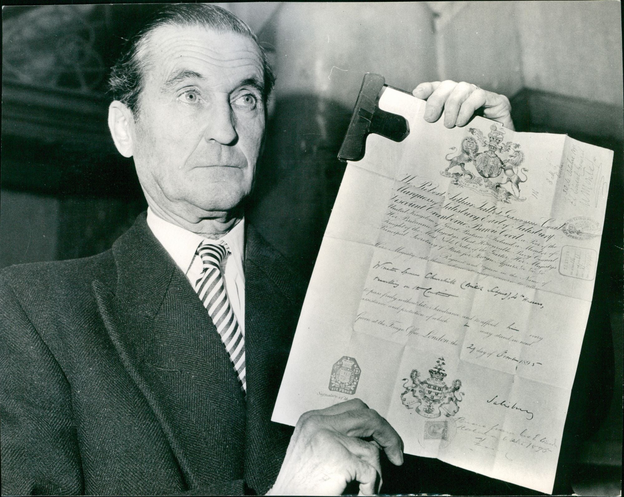 Henry Thynne, 6th Marquess of Bath Vintage Photograph