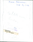 Musical artist Blayne Barrington - Vintage Photograph