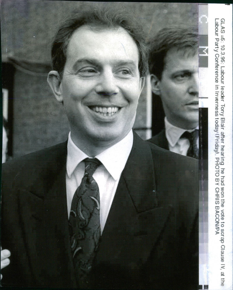 Tony Blair - Vintage Photograph