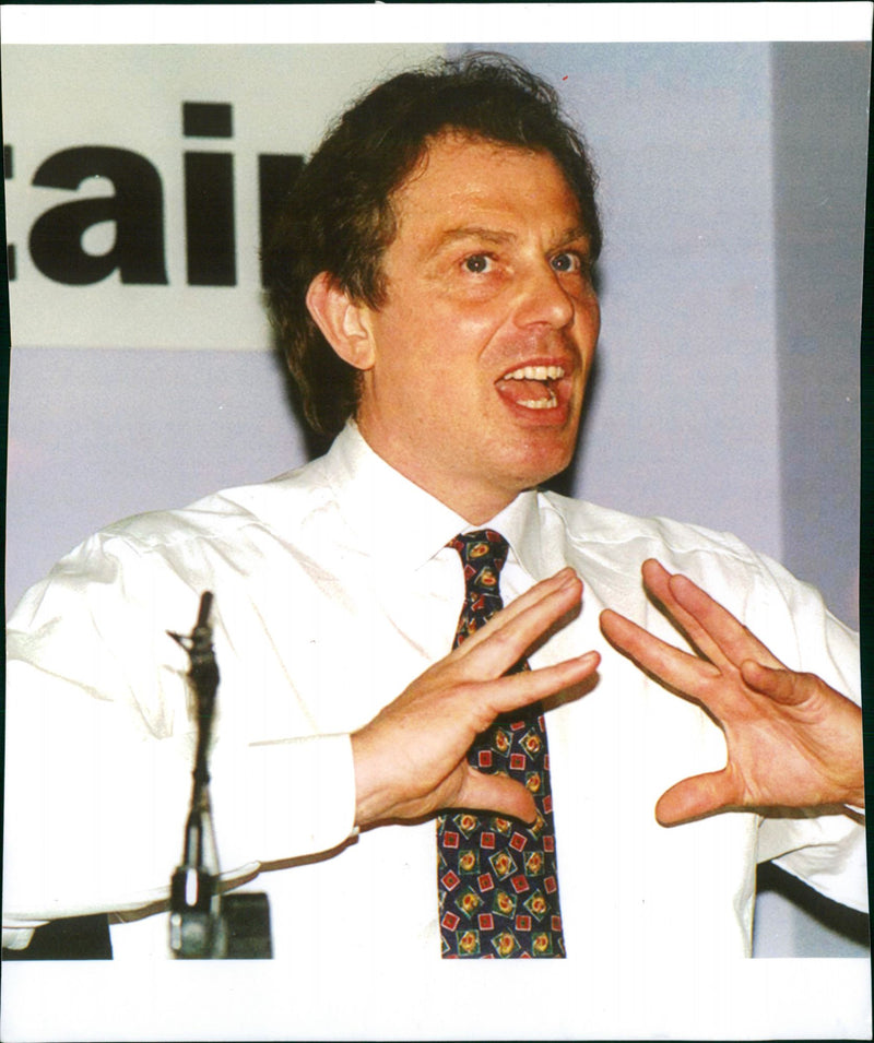 Tony Blair - Vintage Photograph