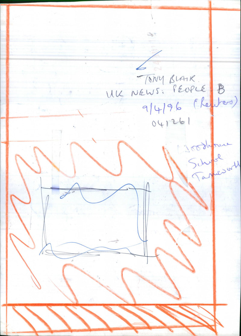 Tony Blair - Vintage Photograph