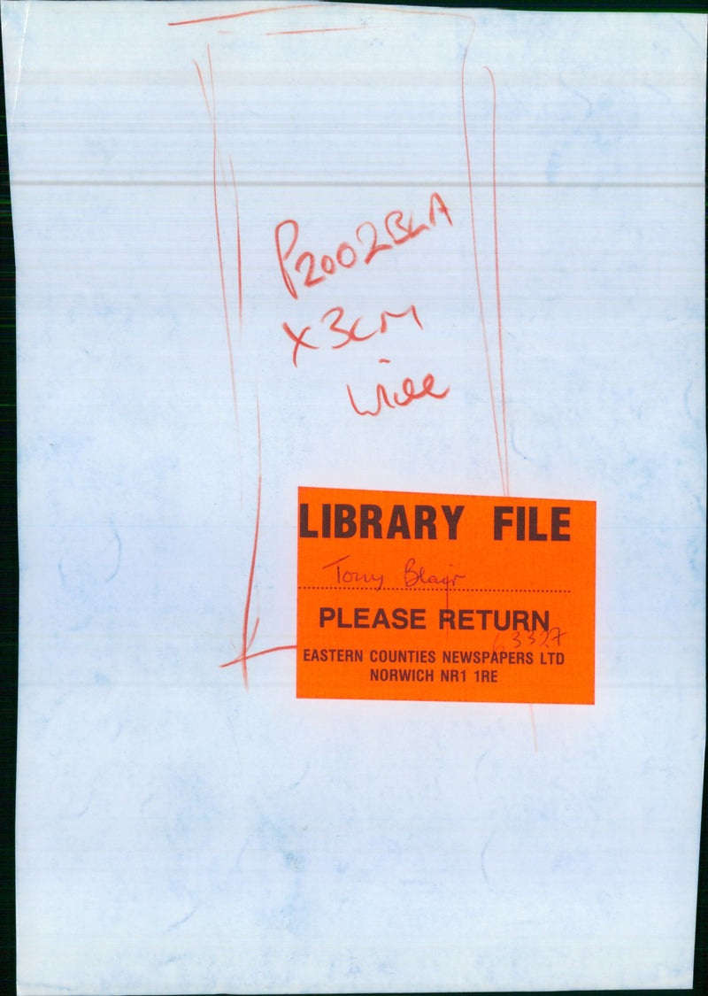 Tony Blair - Vintage Photograph