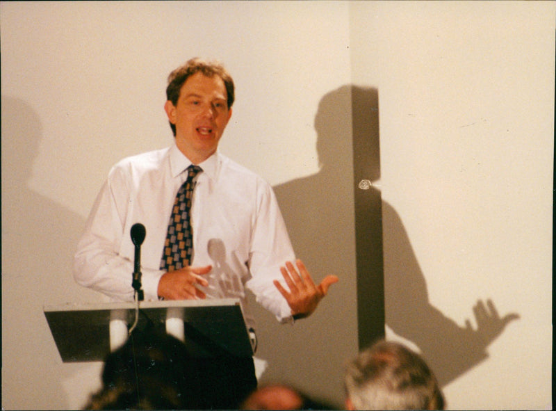 Tony Blair - Vintage Photograph