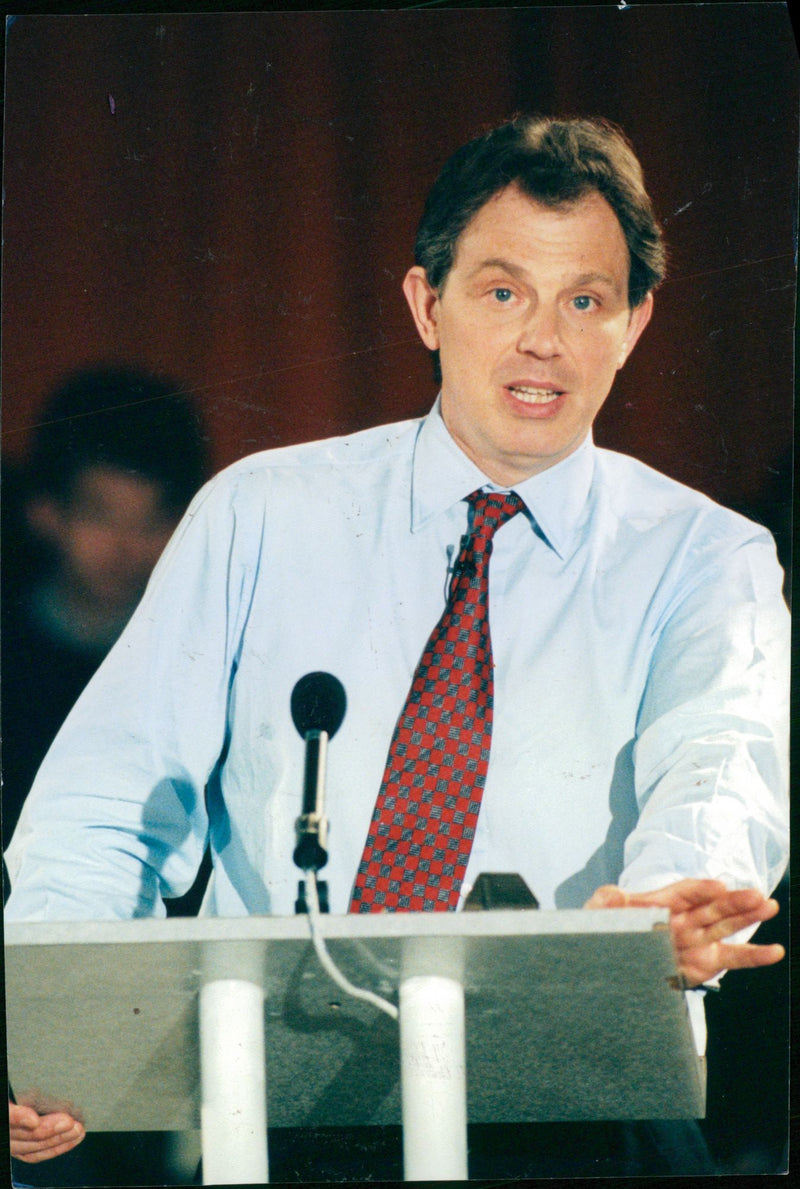 Tony Blair - Vintage Photograph