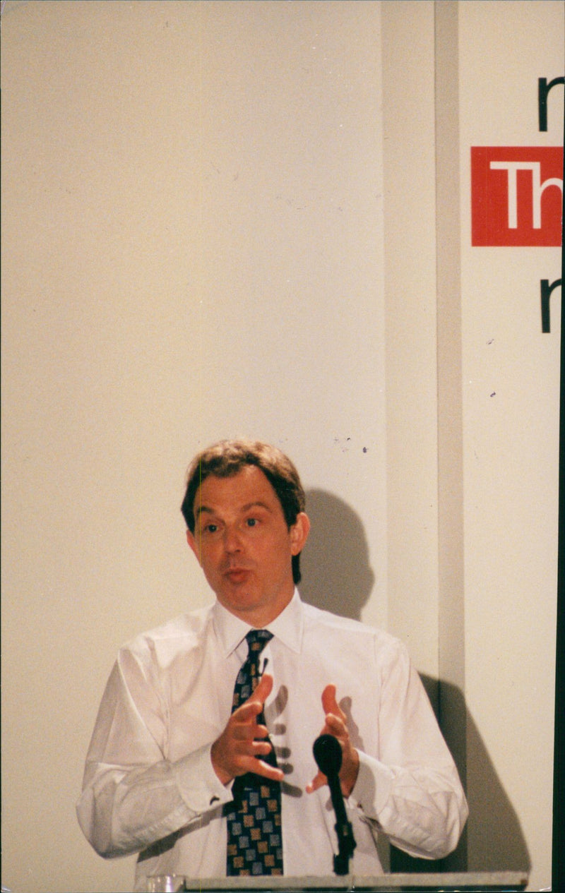 Tony Blair - Vintage Photograph