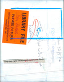 Tony Blair and Clive Needle - Vintage Photograph