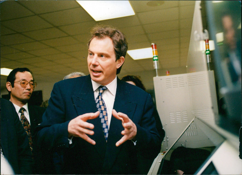 Tony Blair - Vintage Photograph