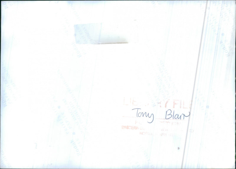 Tony Blair - Vintage Photograph