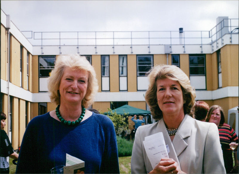Elizabeth Duckworth-Chad and Angela Schumann - Vintage Photograph