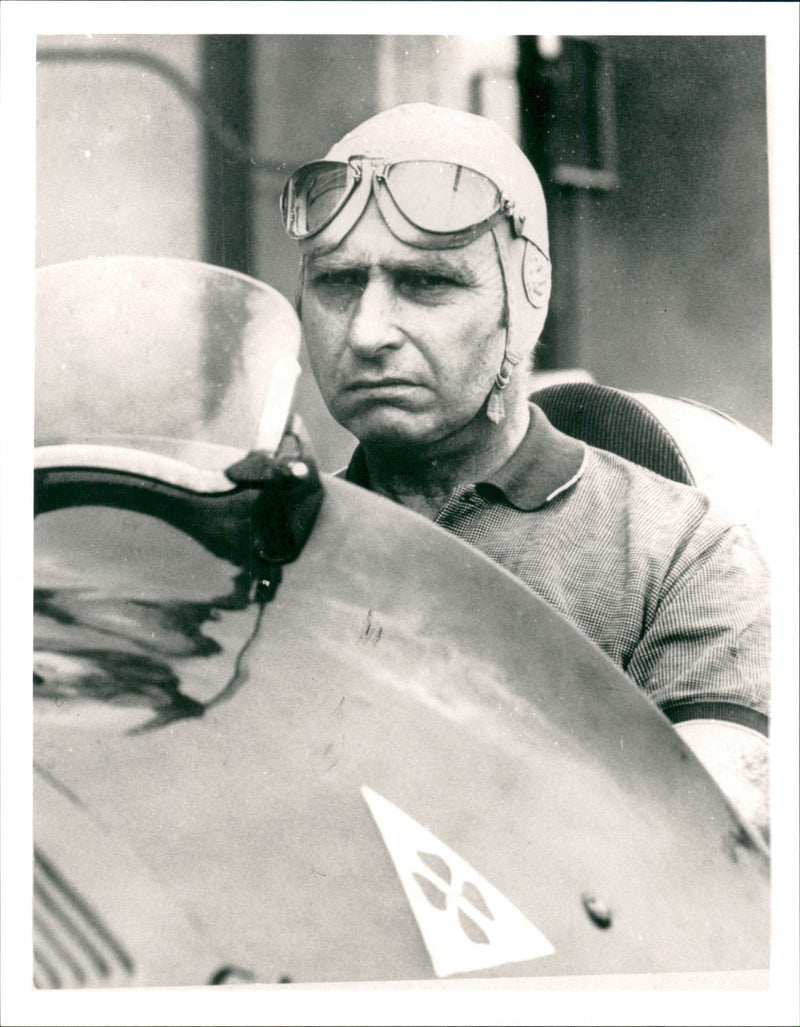 Manuel Juan Fangio - Vintage Photograph